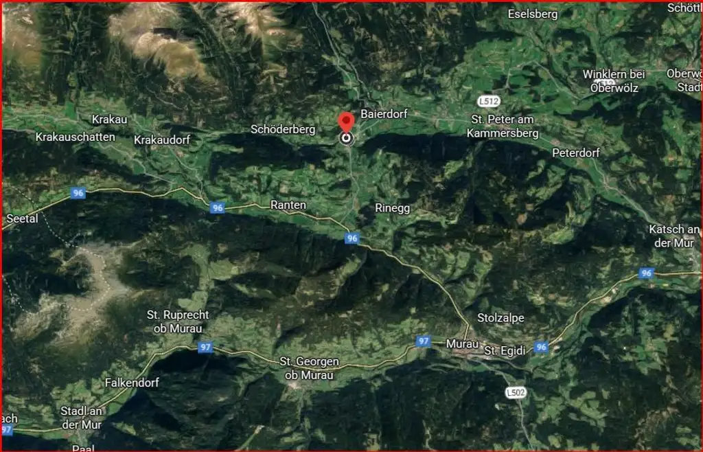 Doppelhaus in Schöder im Bezirk Murau