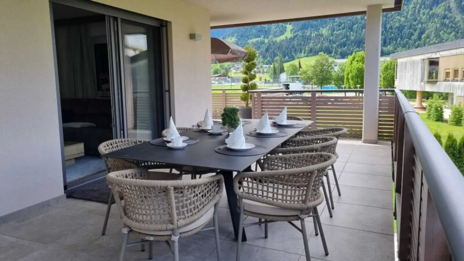 Luxuriöse Gartenwohnung unweit vom Skilift in Söll!