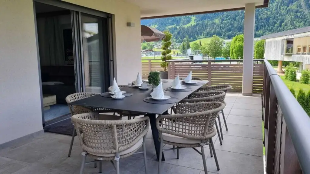 Luxuriöse Gartenwohnung unweit vom Skilift in Söll!