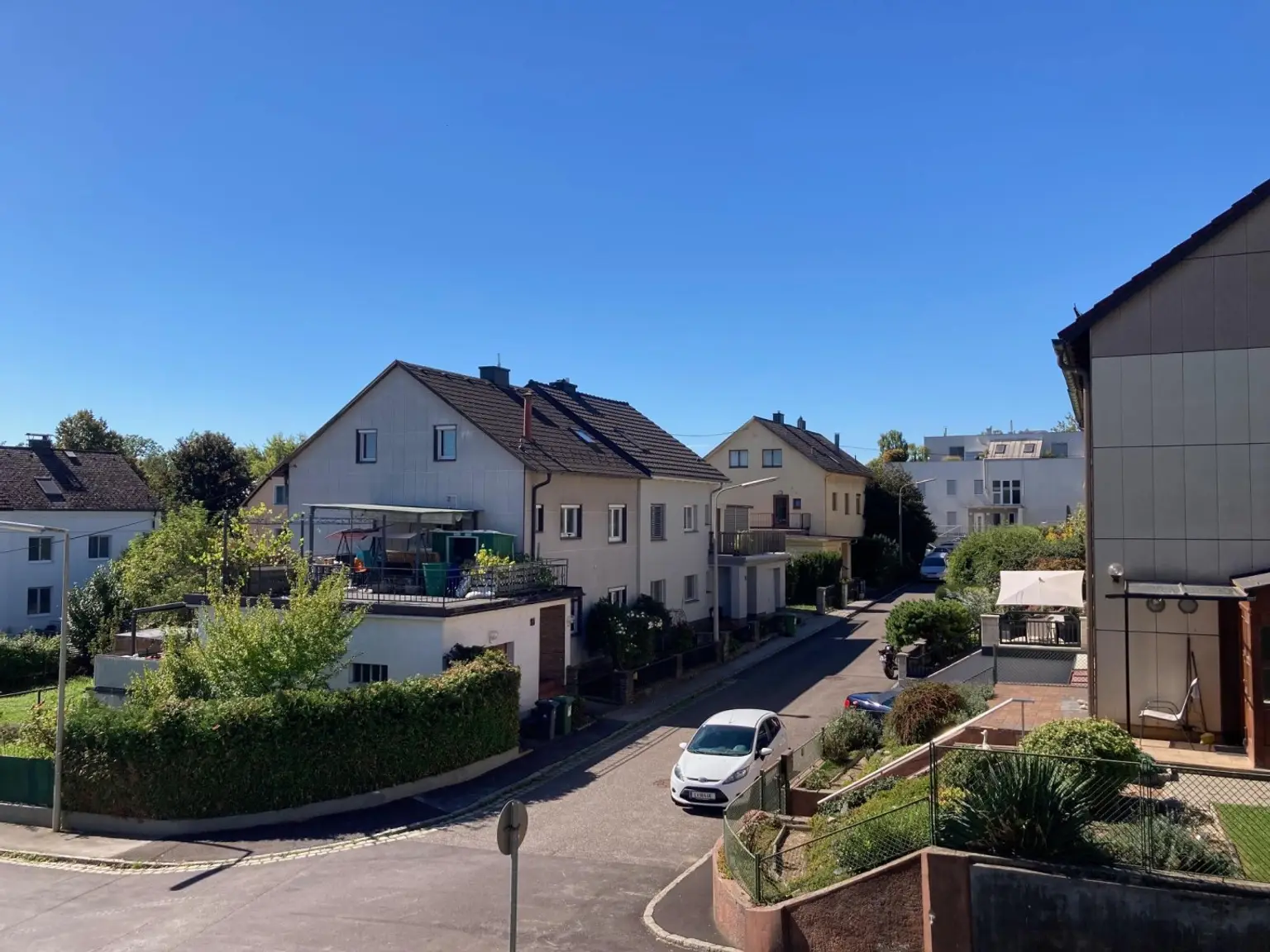 Ausblick Garten