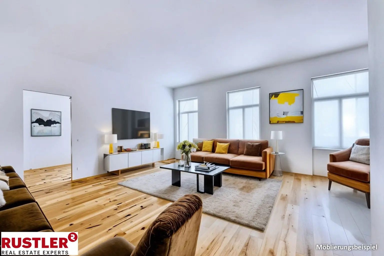 Außergewöhnliches Raumgefühl – 2-Zimmer-Wohnung mit über 4m Deckenhöhe
