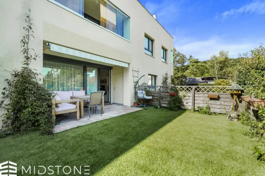 *Sonnige Gartenwohnung in ruhiger Lage* Komfortables Wohnen mit Terrasse und Garage