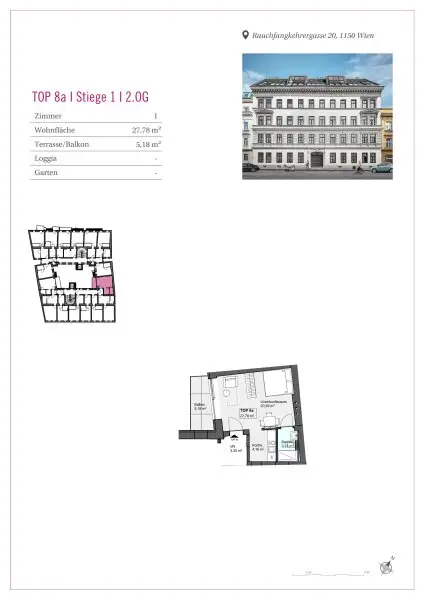 Schönbrunner Top-Rendite 5-6% | Mietenpool & Kurzzeitvermietung