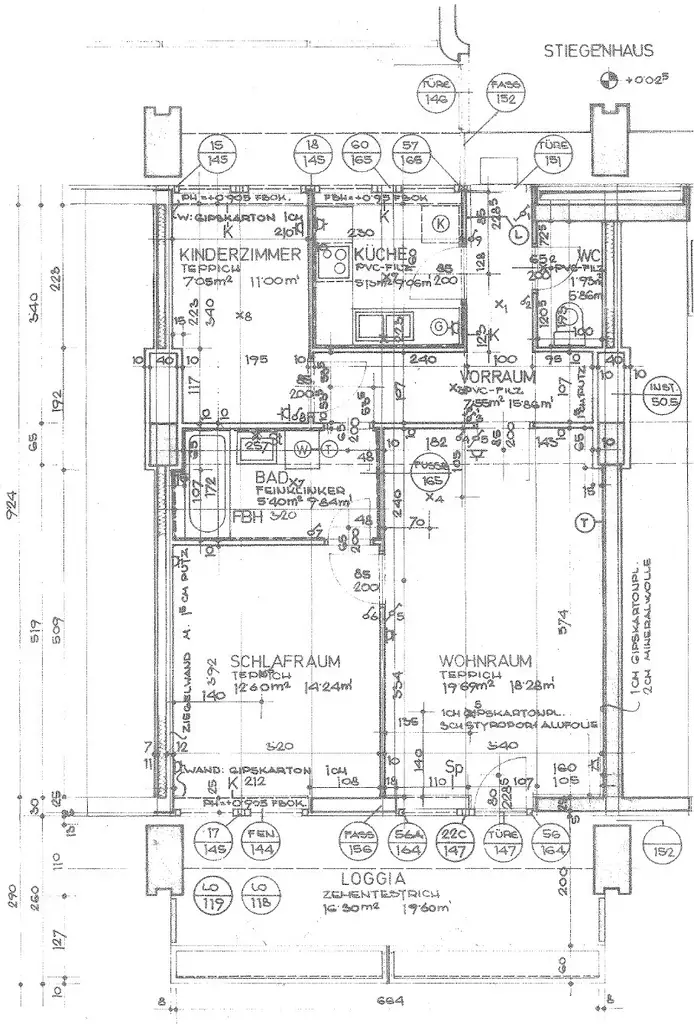 Grundriss Kärntnerstraße 39:220