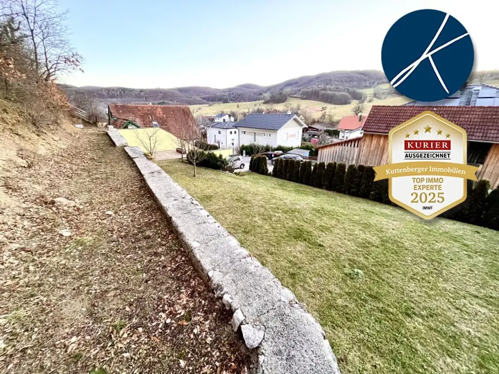 Traumhaftes Baugrundstück (Aufschlusskosten ca 20.000€ und Teilungskosten ca. 9000 € trägt der Verkäufer!)  in Groisbach in idyllischer Lage: Alland, Niederösterreich - nur 120.000€   (80.000 Anzahlung & 40.000 in monat…