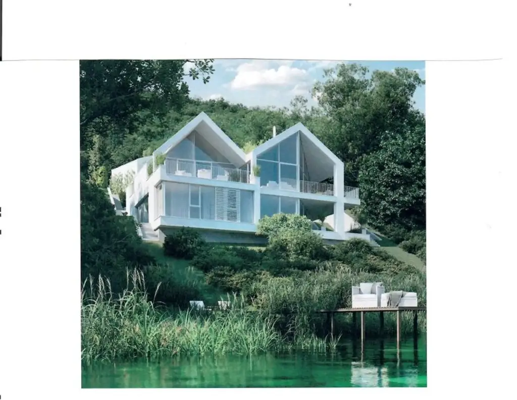 Seegrundstück am Ossiacher See mit Baugenehmigung für Luxuriöses Terrassen-Seehaus