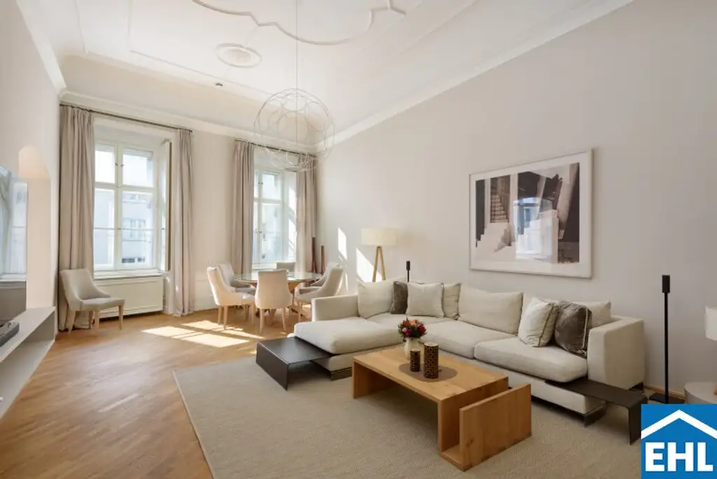 Vollmöblierte Altbauwohnung im Herzen der Wiener Innenstadt