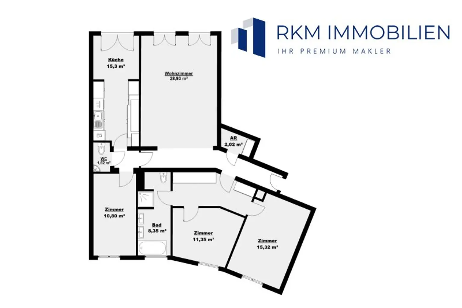 Neuwertige 4-Zimmer-Wohnung mit 117m² in 1190 Wien – Ihr Traum wird wahr!