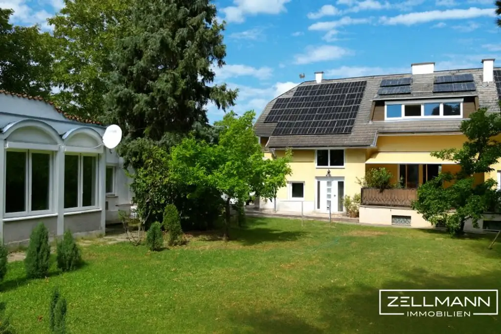 Energieeffiziente Villa mit Bungalow & Pool – herrliche Ruhelage im Villenviertel von Wien-Rodaun | ZELLMANN IMMOBILIEN