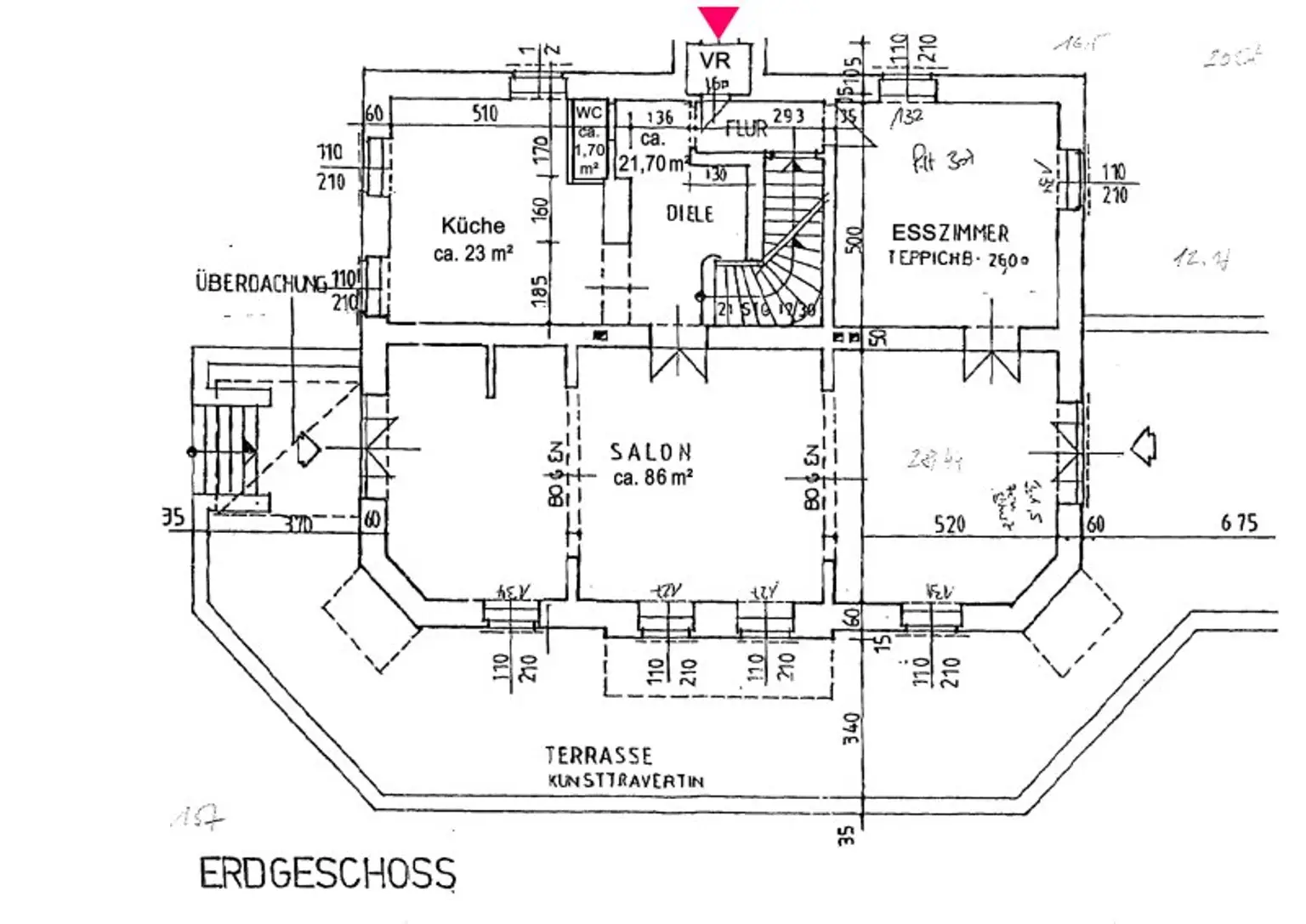Schlossartige Villa auf über 6.600 m² teilbarem Bauland in einzigartiger Lage Pressbaums