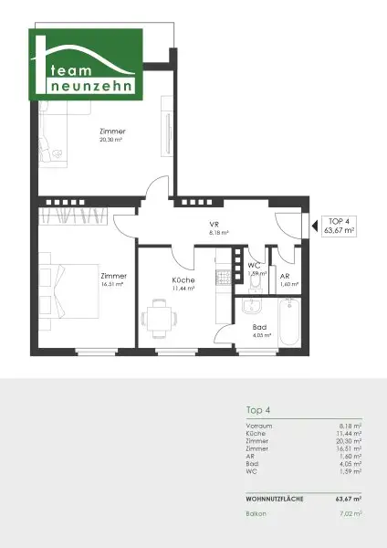 Landleben mit städtischen Vorteilen! Unbefristete Genossenschaftswohnung in idealer Lage!