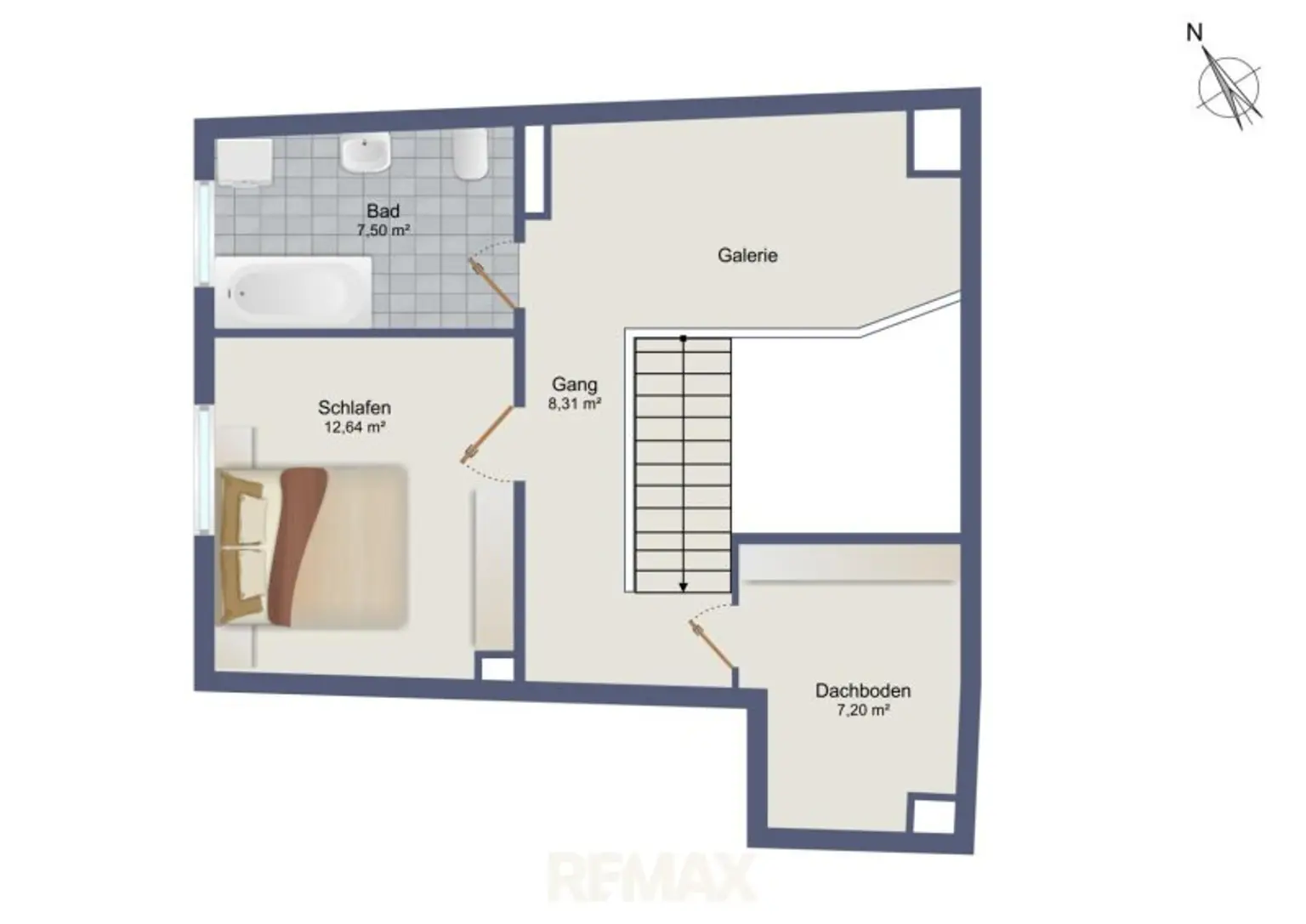 Grundrissplan OG