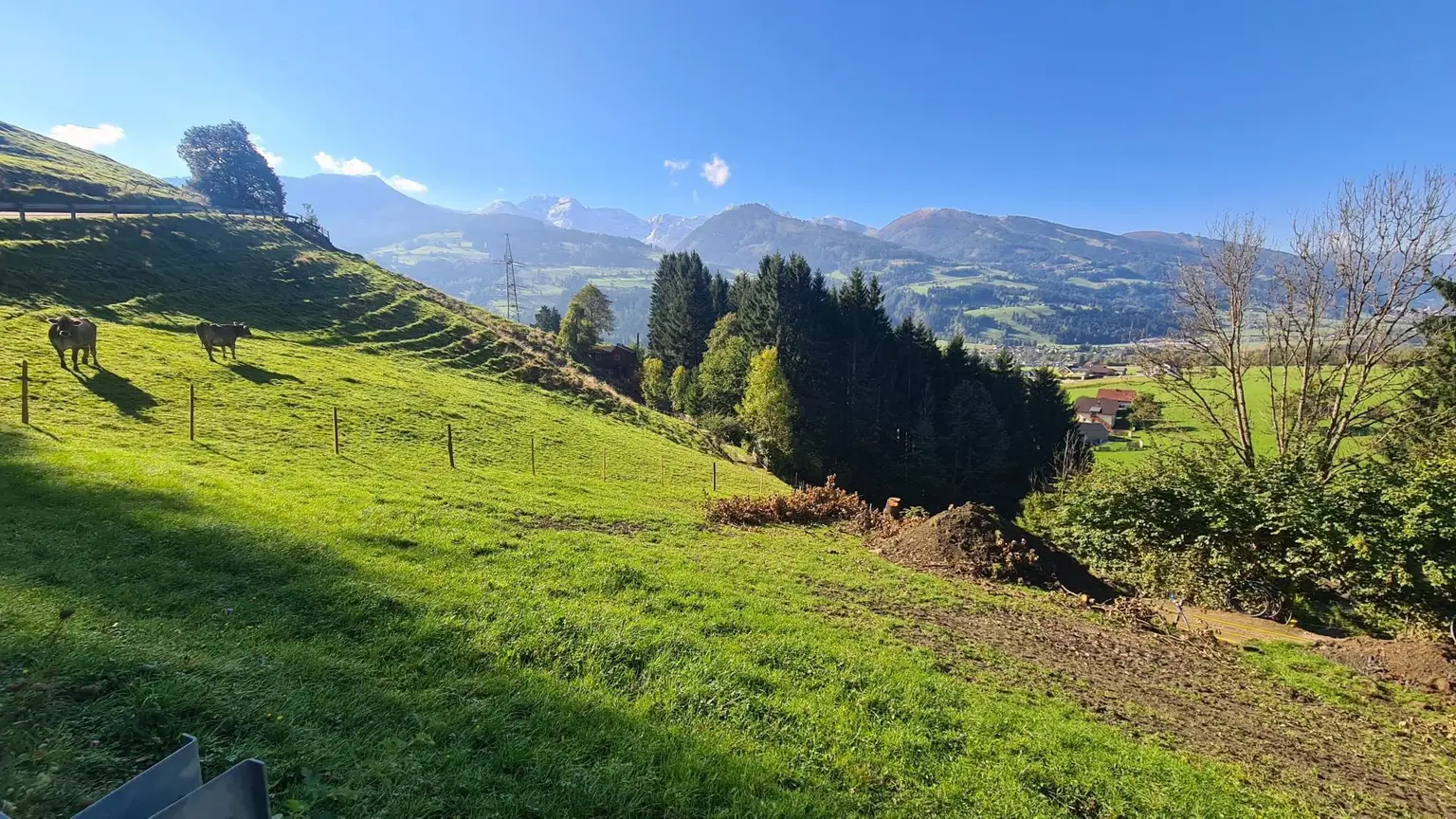 Blick Richtung Süden
