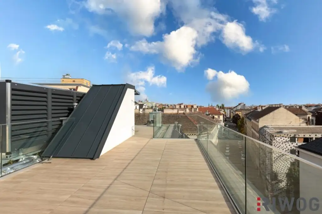 DACHGESCHOSSWOHNUNG II ERSTBEZUG MIT TERRASSE UND DACHTERRASSE II 4 ZIMMER II NÄHE OTTAKRINGER BRAUEREI II PROJEKT ABELEGASSE 20