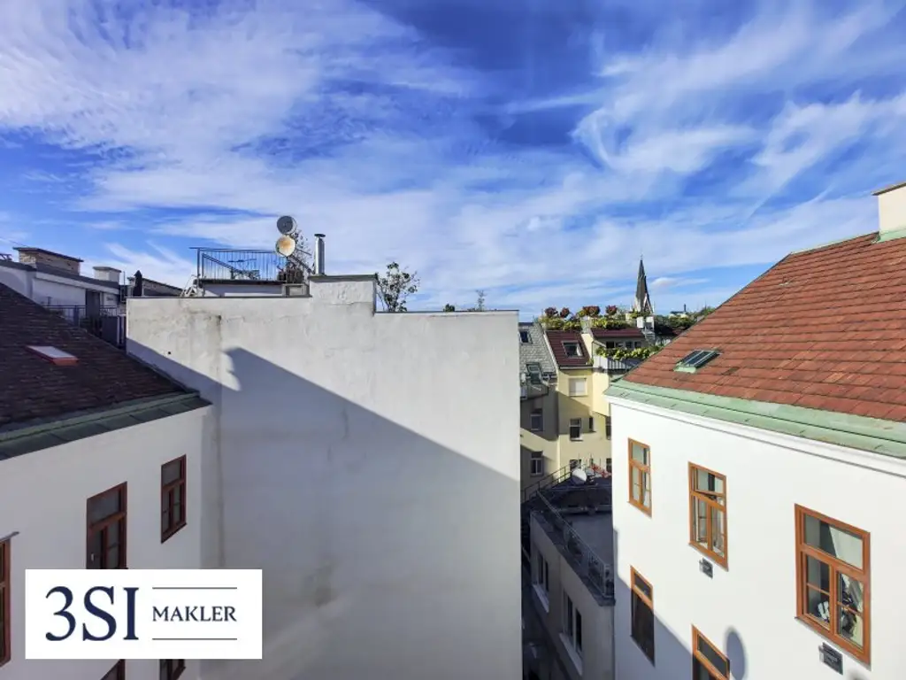 Rohdachboden mit Ausbaustudie in Bestlage nahe Belvedere und Theresianum