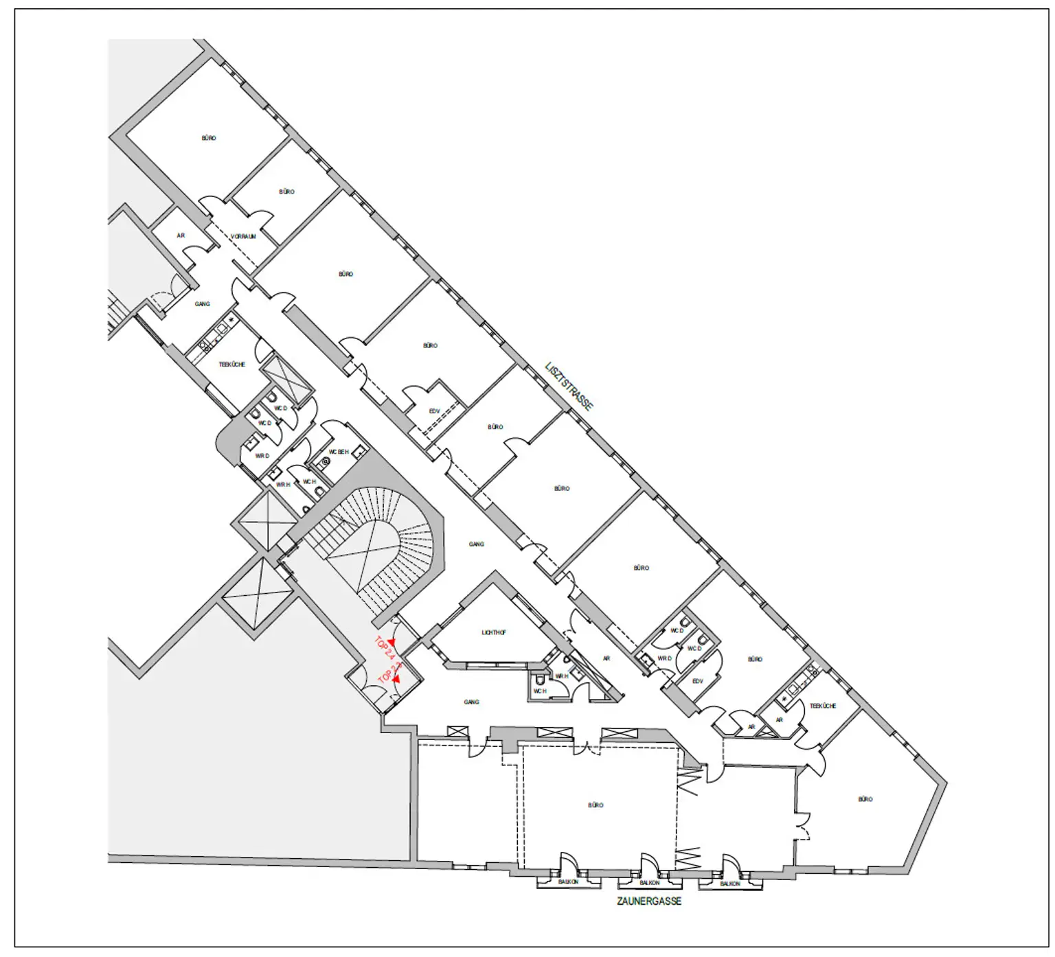 Grundriss 2.3+2.4