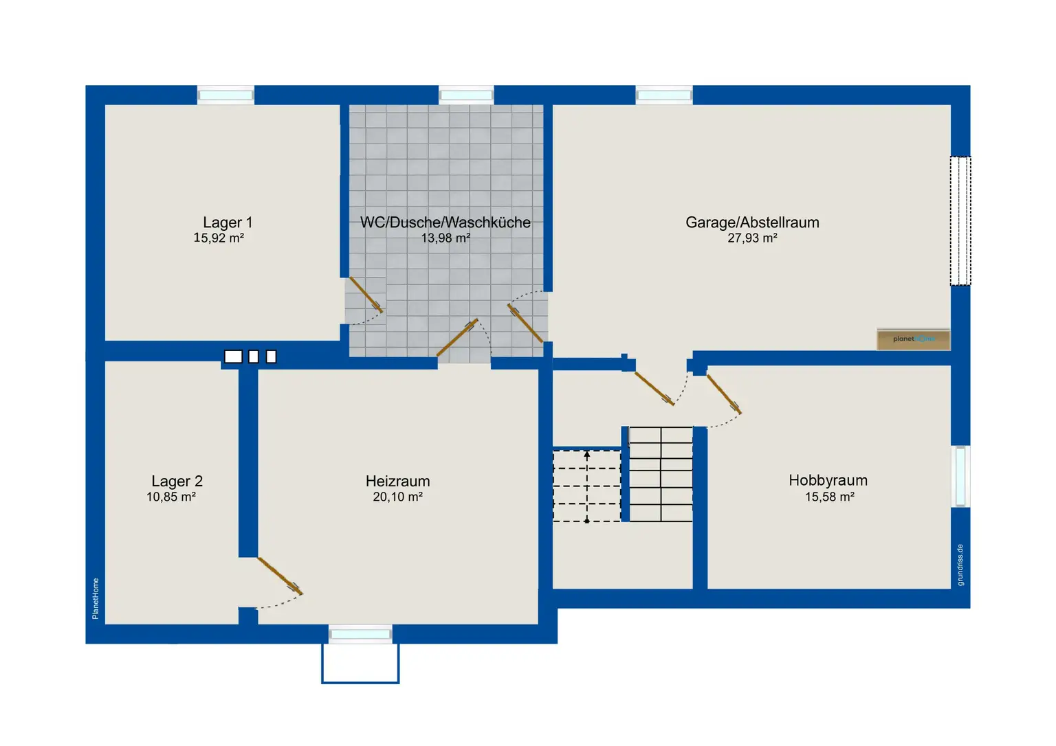 Grundriss Kellergeschoss