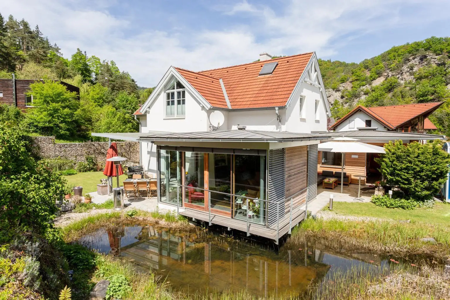 Haus_Ansicht Garten