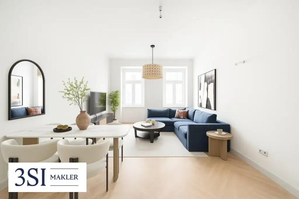 Stilvoller Altbau trifft modernen Luxus – Exklusives Wohnen mit Balkon
