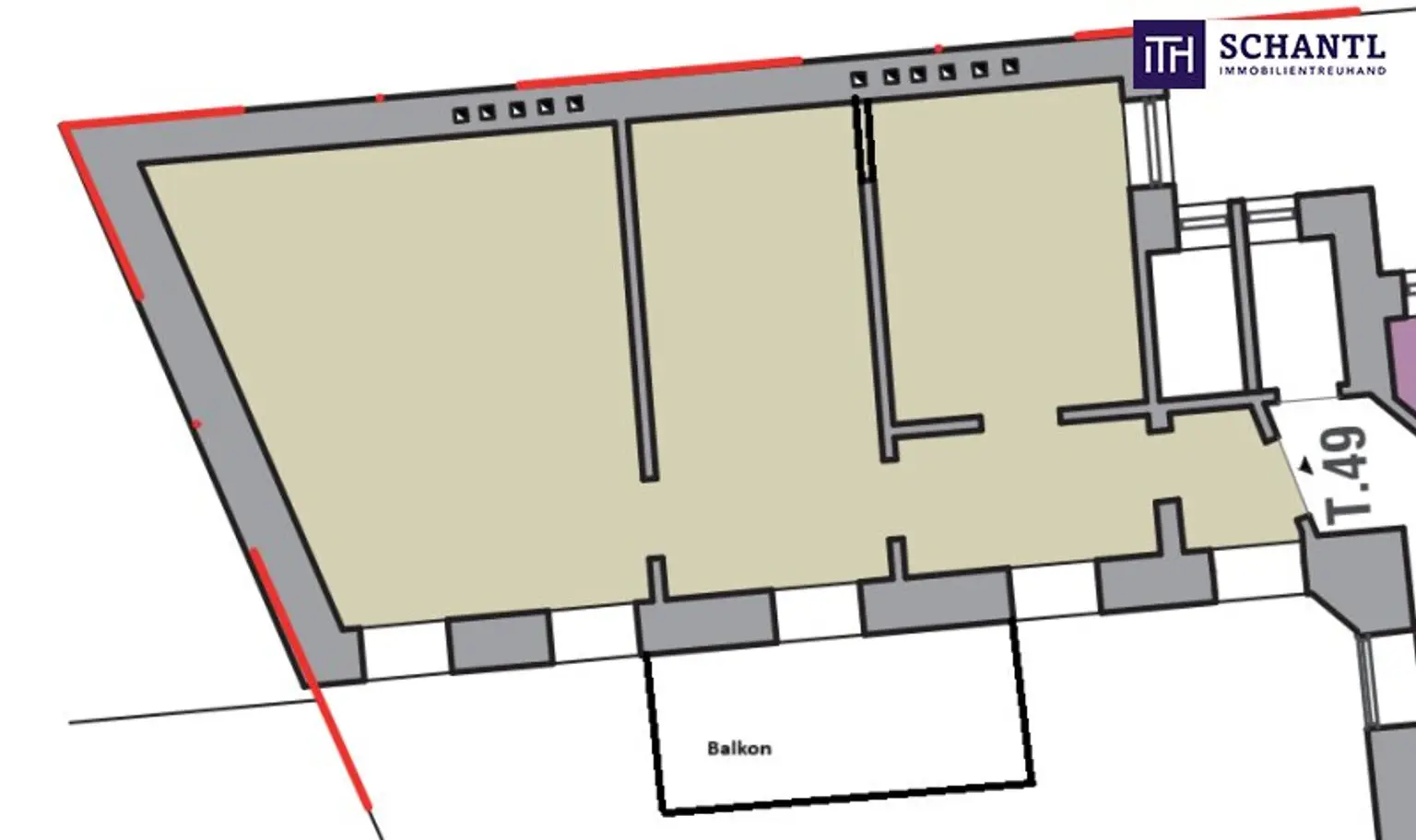 Investieren Sie jetzt schon in Ihr neues Eigenheim + RUHIGE INNENHOFLAGE + BALKON + befristet vermietet