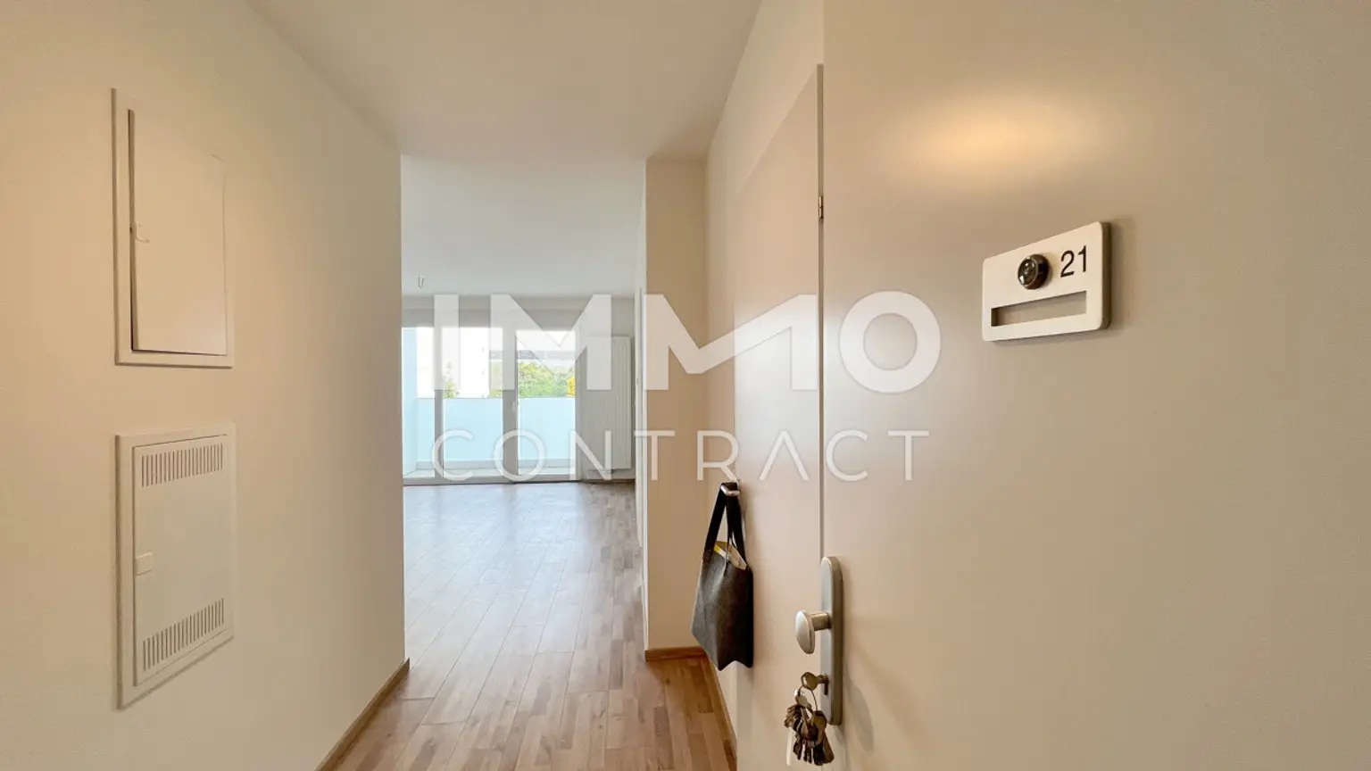 53,20qm geförderte 2ZI- Balkon-Wohnung