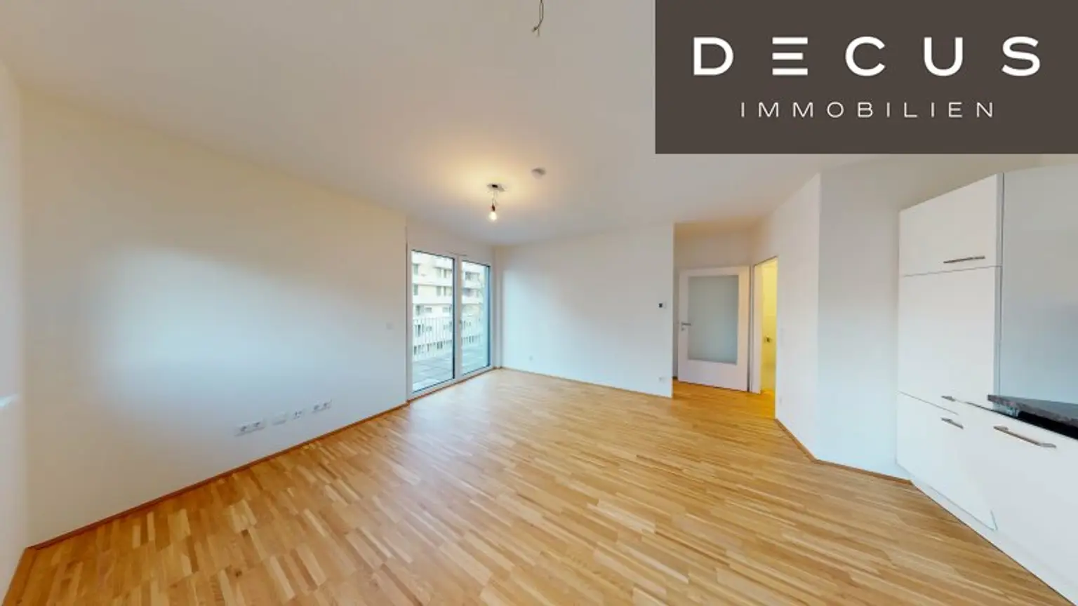 / NEUBAU / AB JÄNNER / RICHTUNG OSTEN / NIEDRIGENERGIEHAUS / ZWEI ZIMMER / 4. STOCK / 12 QM BALKON