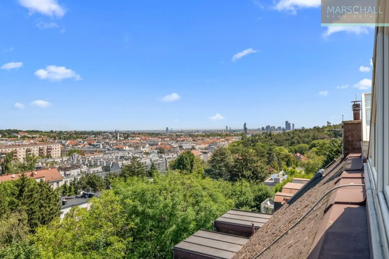 Dachterrasse Stadtblick