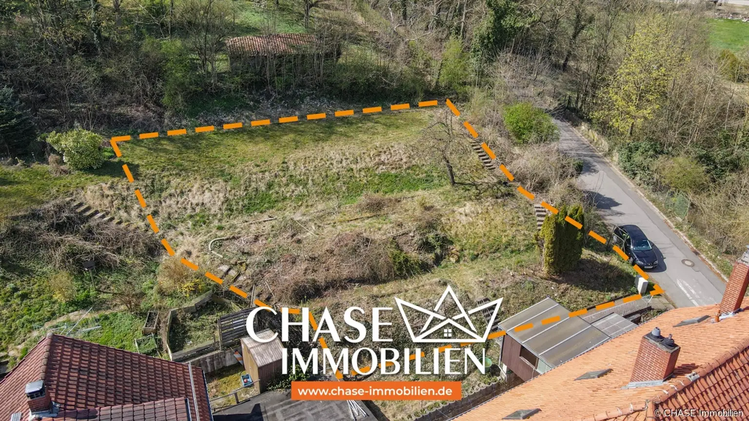 Luftaufnahme - seitlich (gezeichnet)