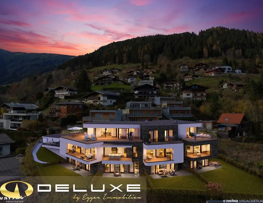 Neubauprojekt "Seeblick Residenz": 5 Luxuswohnungen mit traumhaftem Weitblick auf den Zeller See