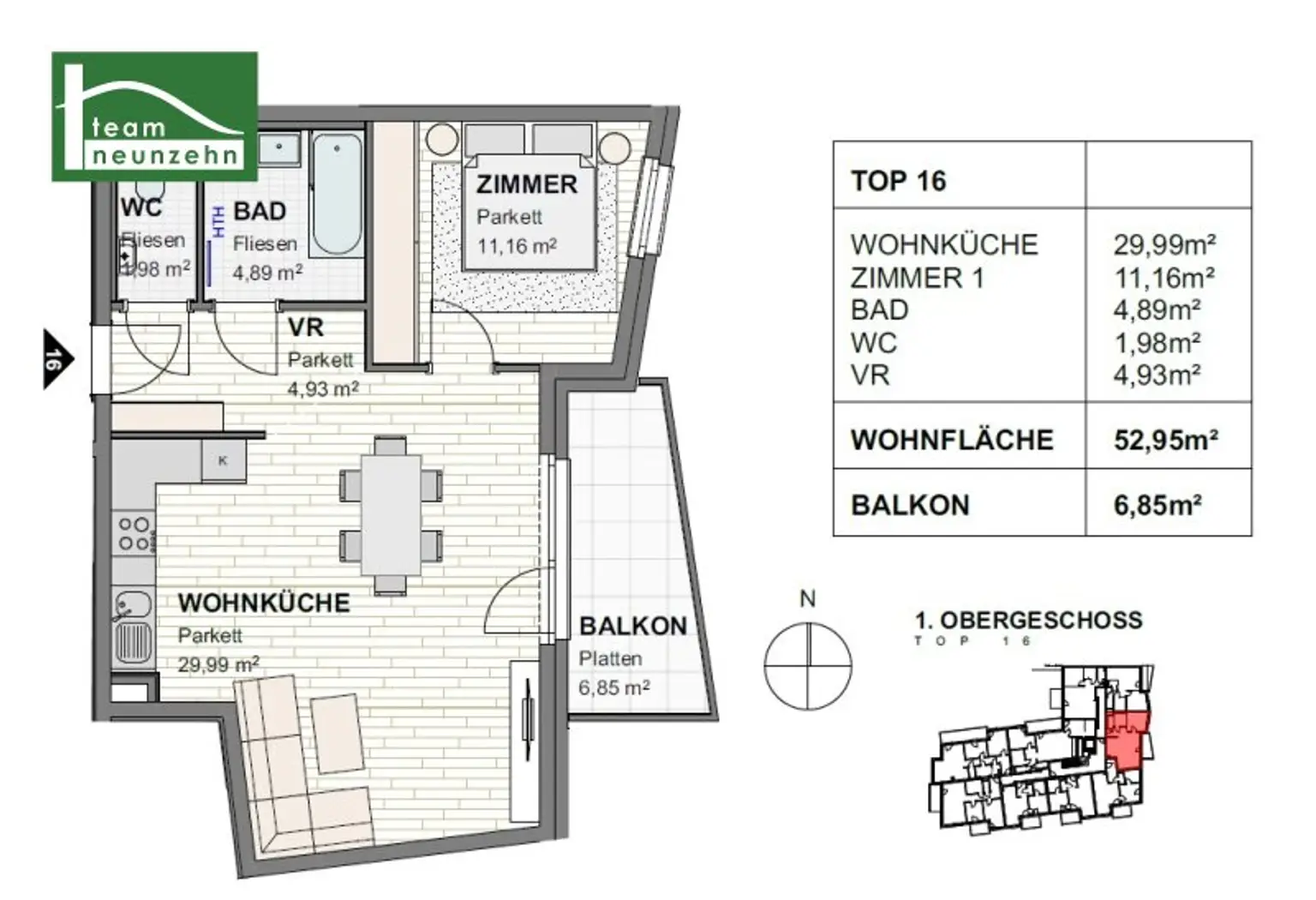 Karmeliterhof - Neubauwohntraum beim Rathausplatz
