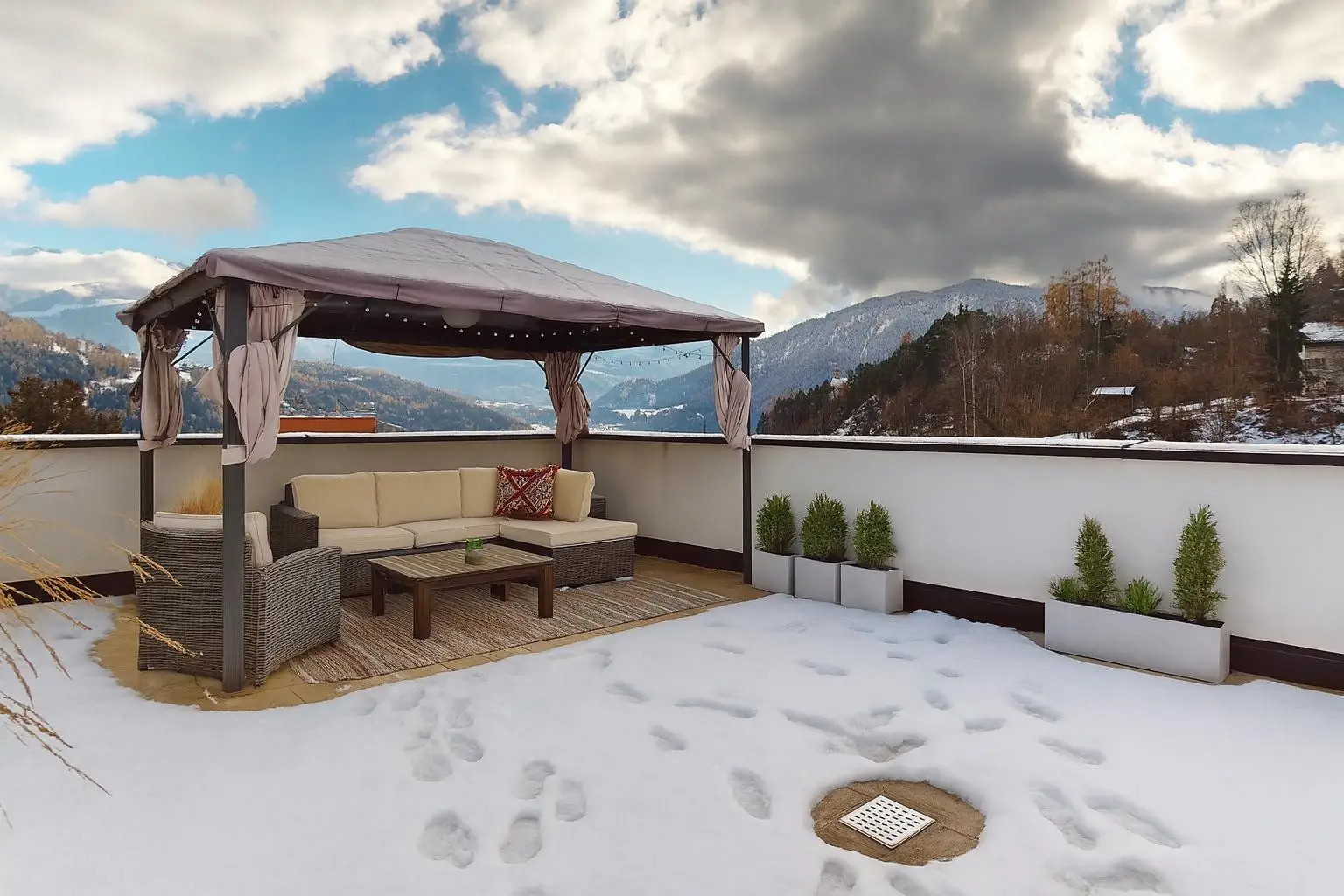 Wohnung - Dachterrasse Visualisierung