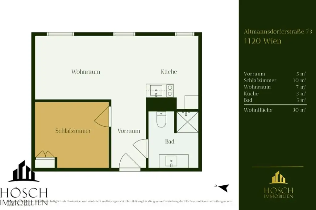 Urban Living Meidling – möbliert, flexibel, modern