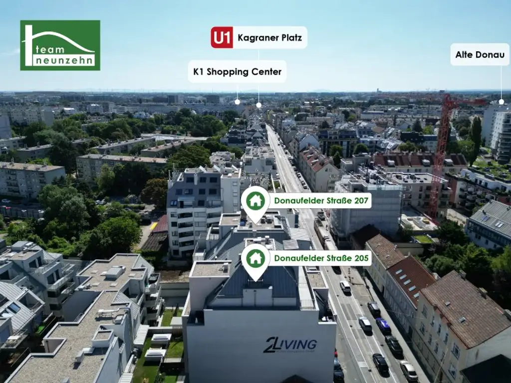INVESTIEREN SIE IN DIE ZUKUNFT – Eigengrund im 22. Bezirk mit Einbauküche inklusive Geräten - Jetzt im 3D Rundgang entdecken - JETZT ANFRAGEN