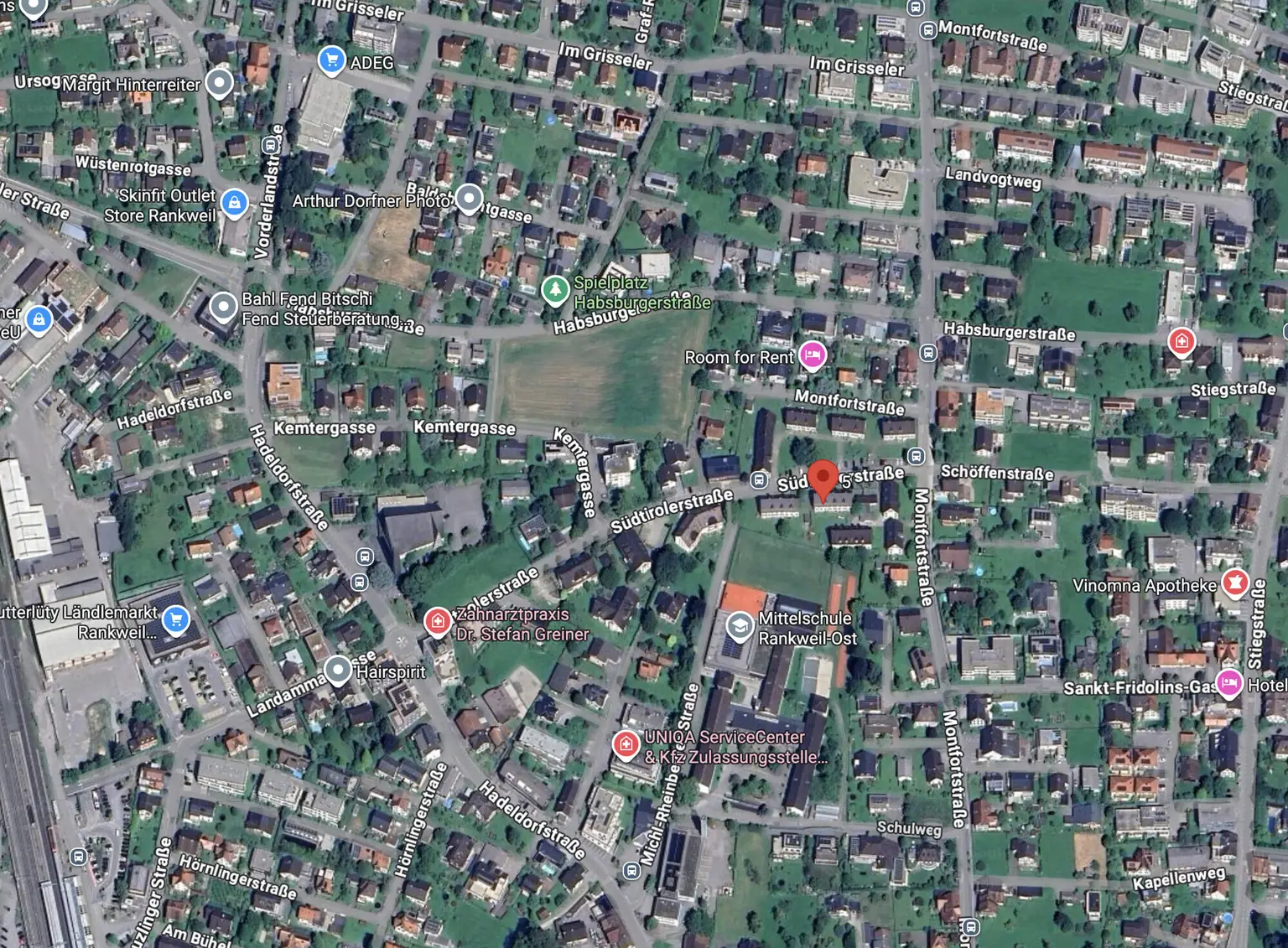 Infrastruktur Quelle Google Maps