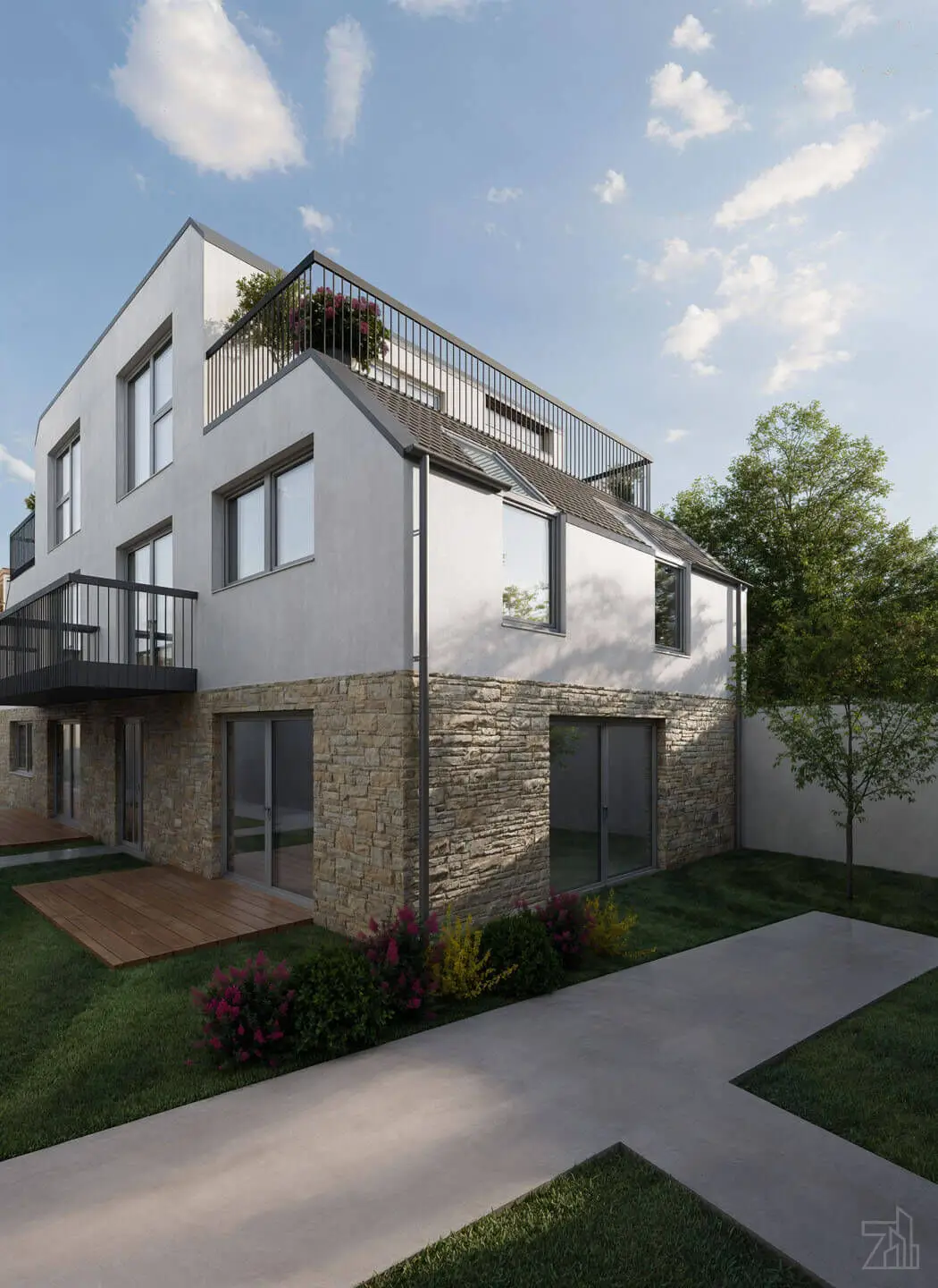 ansicht-haus-3-neubauprojekt-stammersdorfer-strasse-39