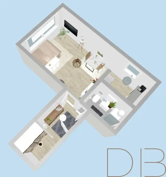DB IMMOBILIEN | Moderne 33 m² Wohnung mit Blick ins Grüne !!!