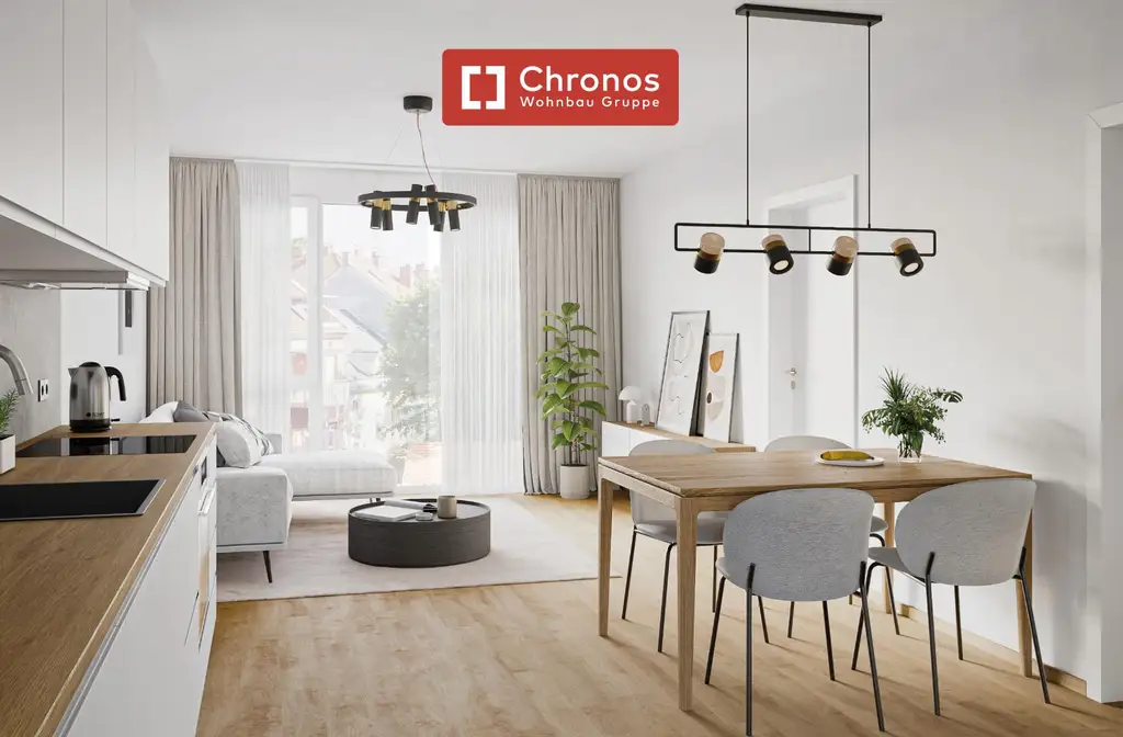 PROVISIONSFREI! Neubauprojekt - St.Leonhard! Große 2-Zimmerwohnung mit Innenhofbalkon!