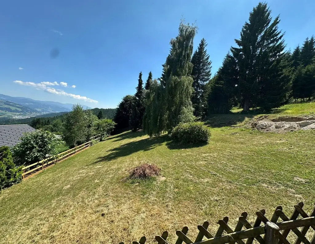 Traumhaftes Grundstück mit Panoramablick am Rainsberg, 9463 Weitenbach