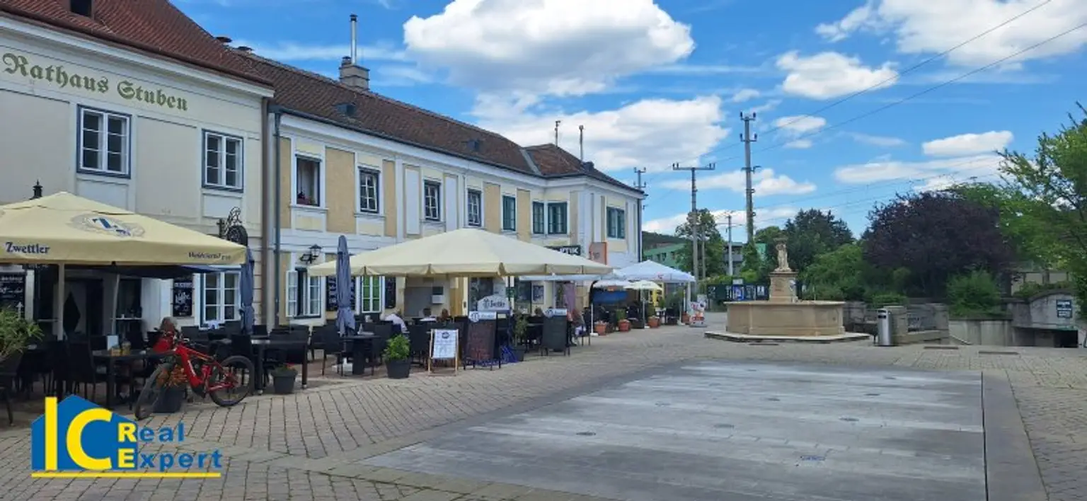Lokale mit Schanigärten im Zentrum