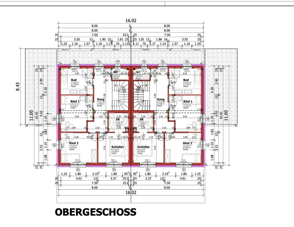 Doppelhaus Projekt auf ruhigem Baugrundstück in Pennewang/Wiesham!