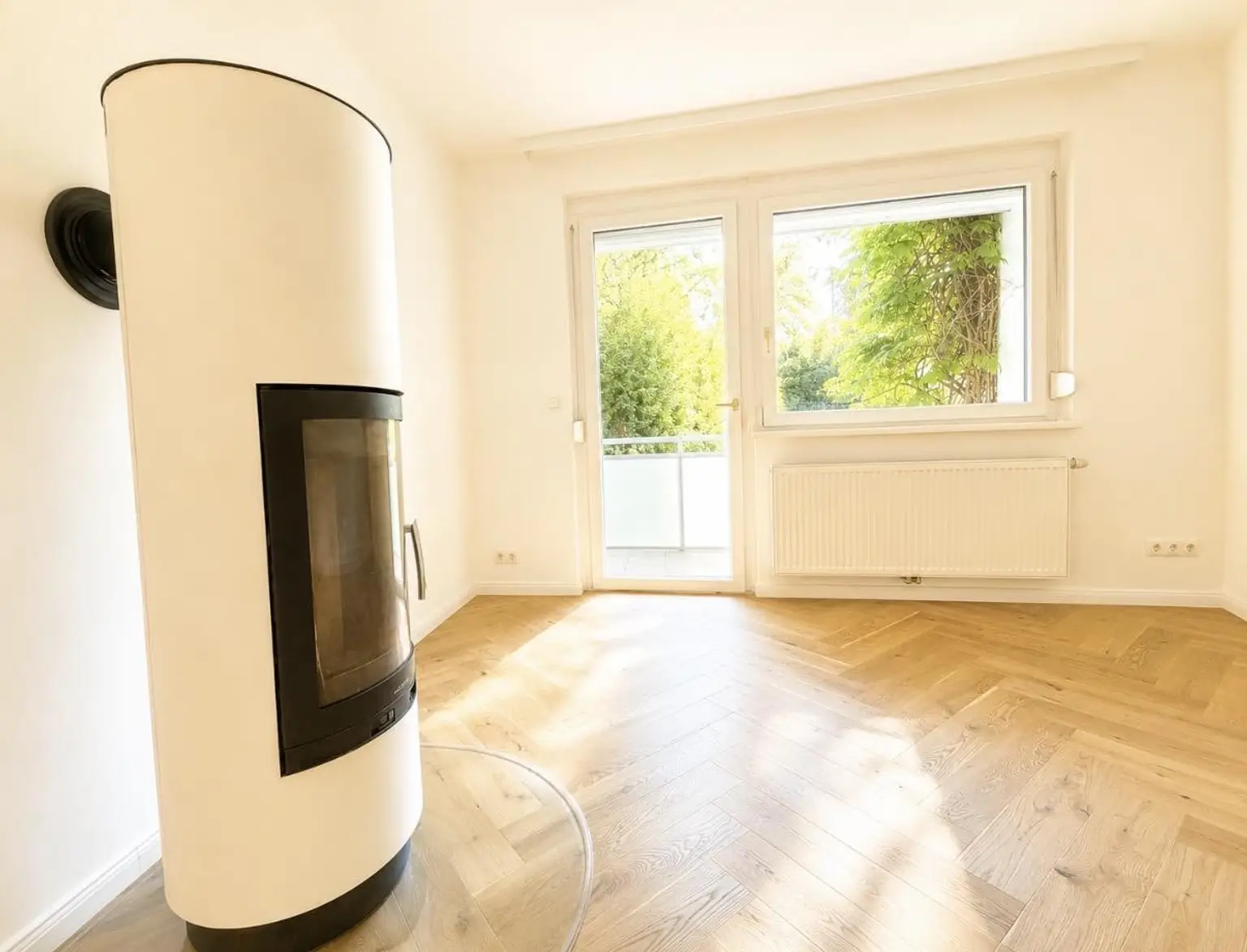 ETW 1180 Wien - Wohnzimmer Kamin