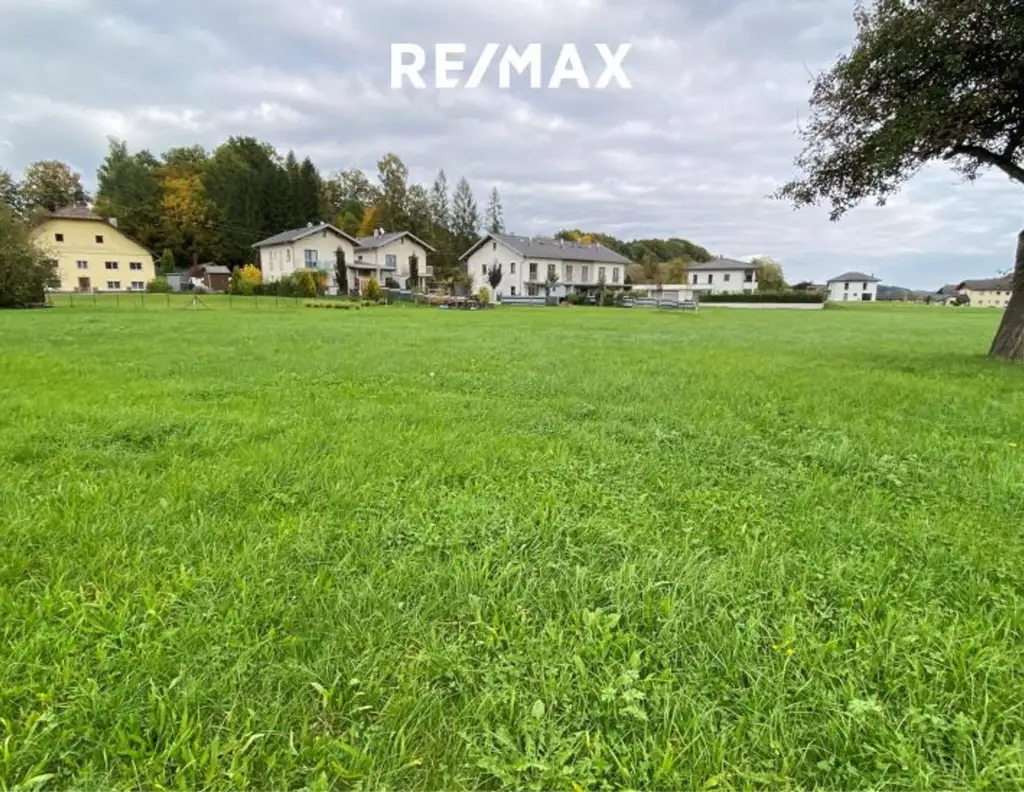 Sonniges, vollkommen ebenes Grundstück im Dorfgebiet von Gampern - Seltene Gelegenheit mit viel Potenzial