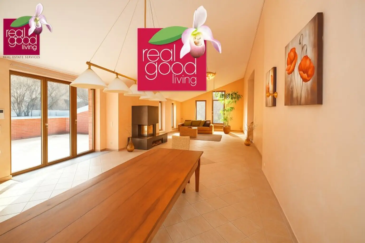 Exklusive Villa mit Pool, Terrassen, Wintergarten & großer Garage in Klosterneuburg-Weidling