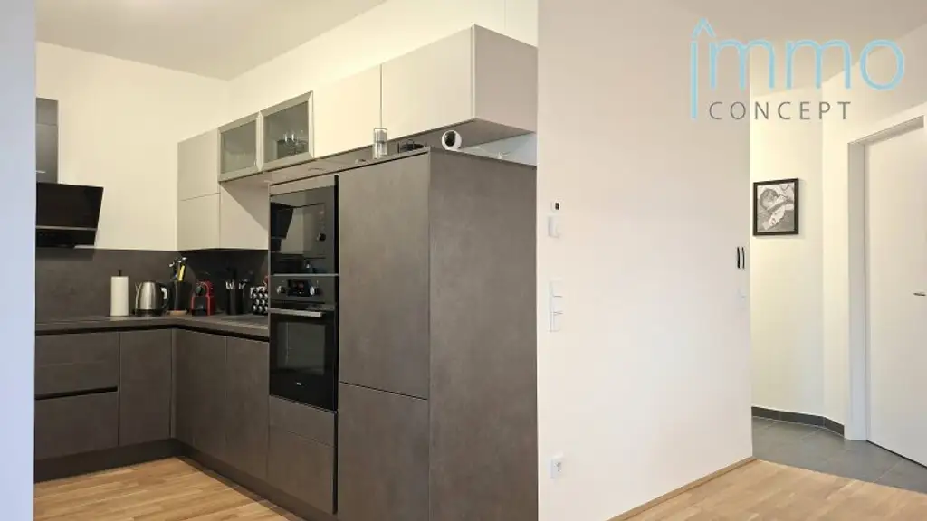 Neubau - Top 3 Zimmer Balkonwohnung inkl. Tiefgaragenstellplatz - ruhige Stadtlage mit Grünblick