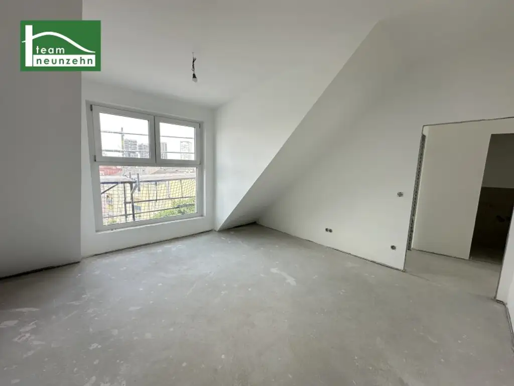 Klimatisierte Erstbezugs-Wohnung im DG nahe U3, S-Bahn und hervorragender Infrastruktur mit hochwertiger Ausstattung! - Mitten im Dritten