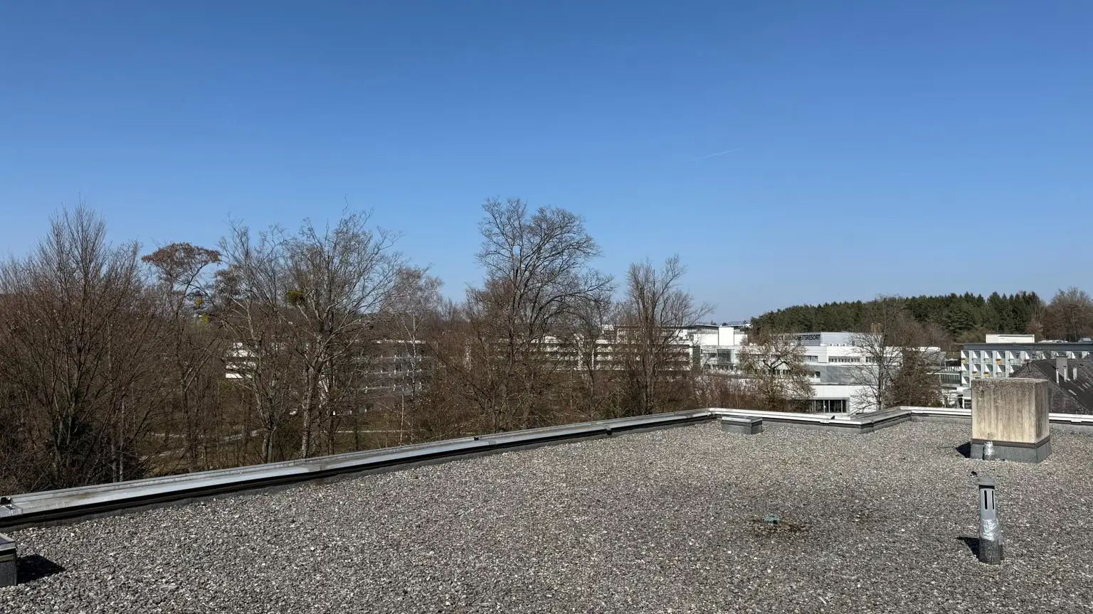 ü̈ber den Dächern