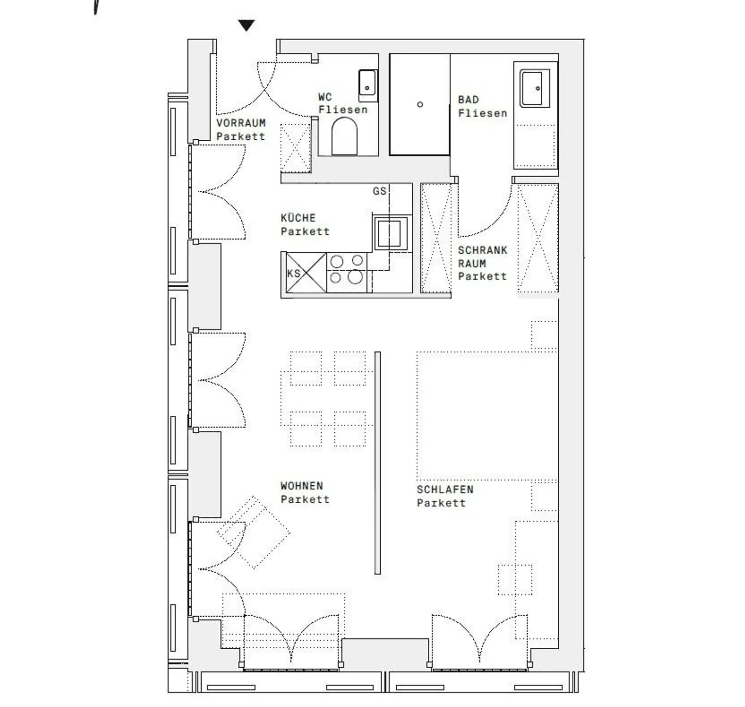 DC-FLATS: High-End-Apartment bei der UNO-City!! ERSTBEZUG!!