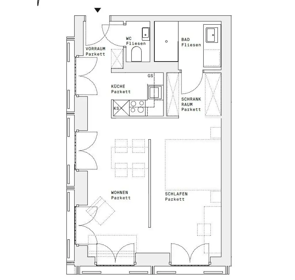 DC-FLATS: High-End-Apartment bei der UNO-City!! ERSTBEZUG!!