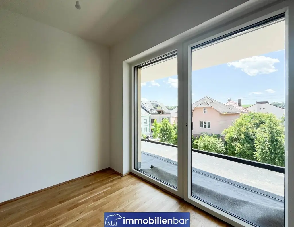 Wohnen im Zentrum von Grieskirchen - Top 2 Zimmer Anlage Immobilie mit Balkon und Weitblick
