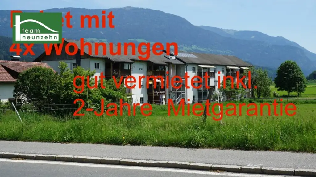 4x 2-Zimmer Wohnungen mit Mietgarantie für 48 Monate mit 4% Rendite. Solide Anlage. (14 Whng. bereits verkauft).